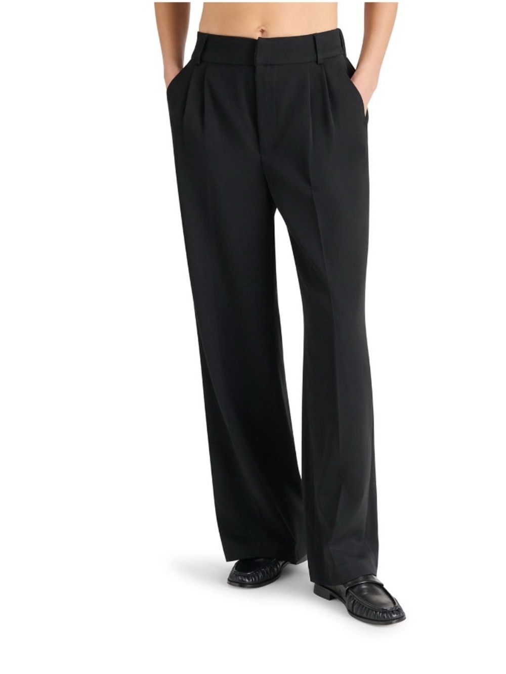BNWT Steve Madden Black Wide Leg Pants, size L